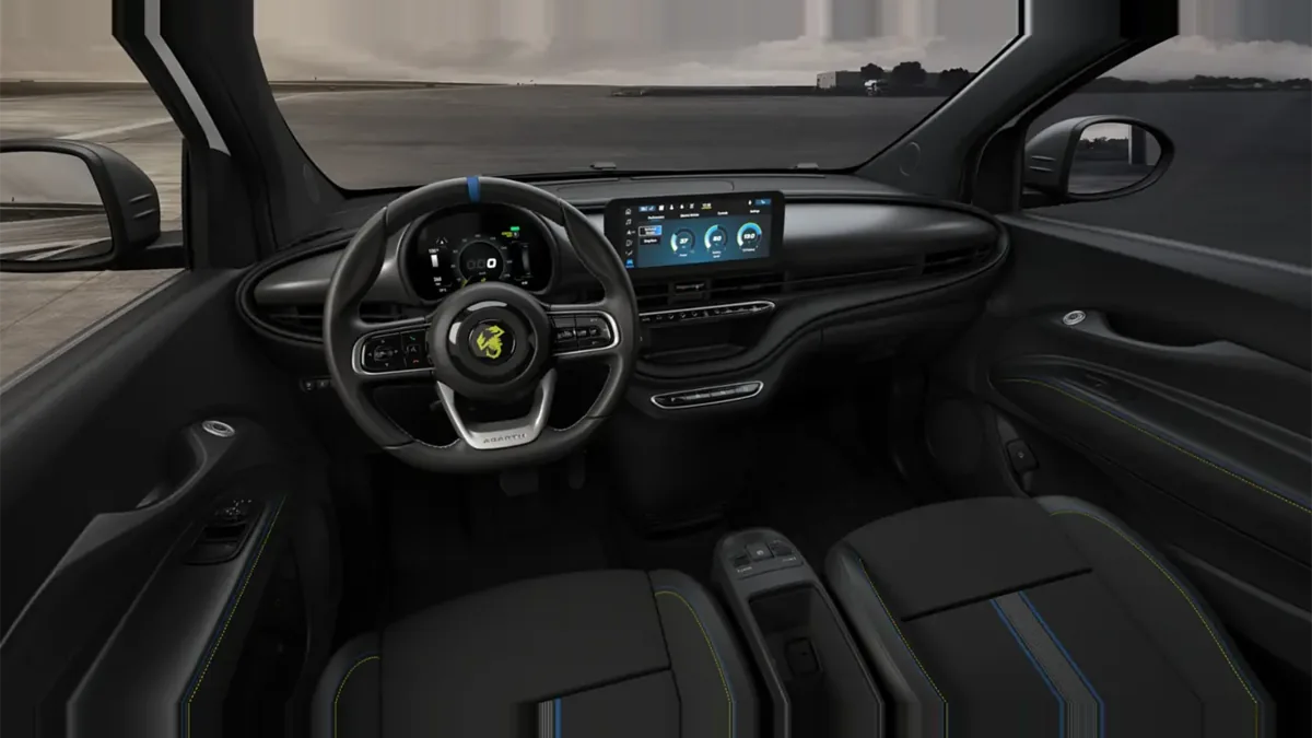 Abarth 500e 42kWh en renting para particulares en Sevilla — Delantera