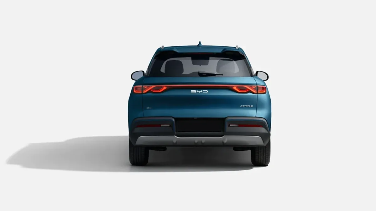 BYD ATTO 2 DM-i Boost en renting para particulares en Sevilla — Delantera