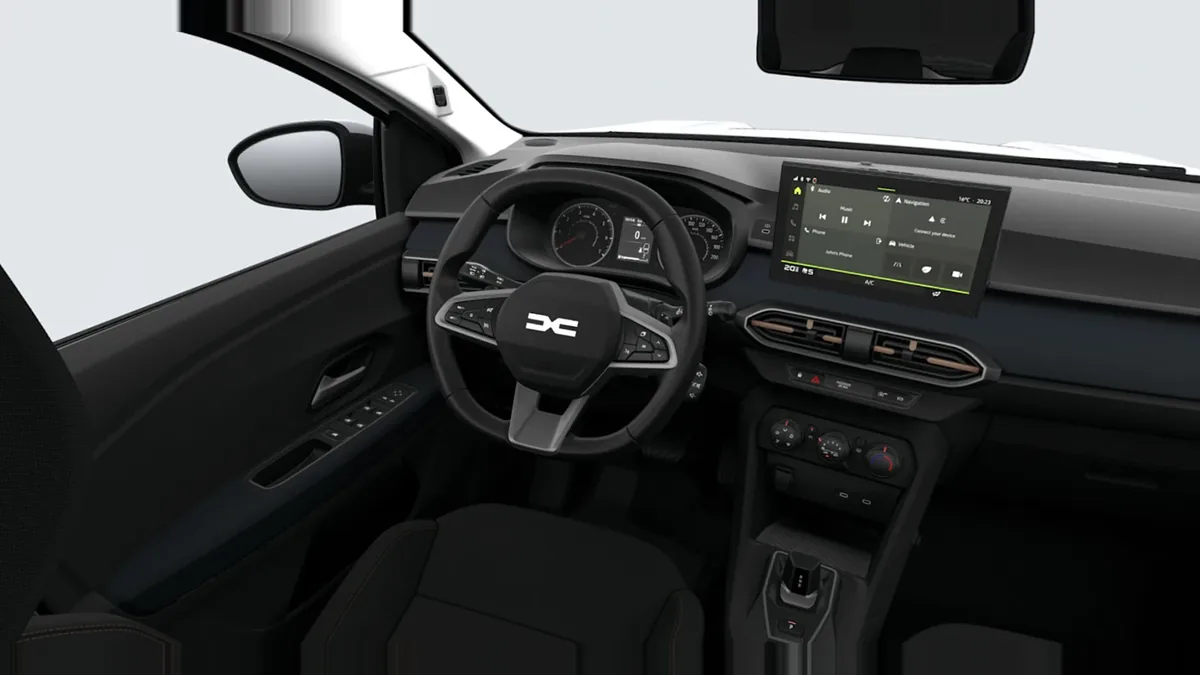 Dacia Sandero Stepway Expression ECO-G 120 AT en renting para particulares en Sevilla — Delantera