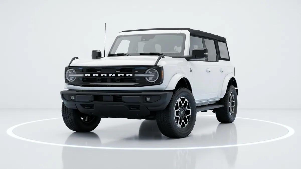 Ford Bronco Outer Banks 2.7 EcoBoost V6 335CV en renting para particulares en Sevilla
