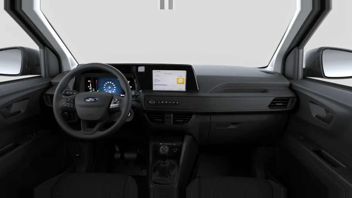 Ford TRANSIT COURIER VAN DIESEL 1.5  100 CV en renting para particulares en Sevilla — Interior
