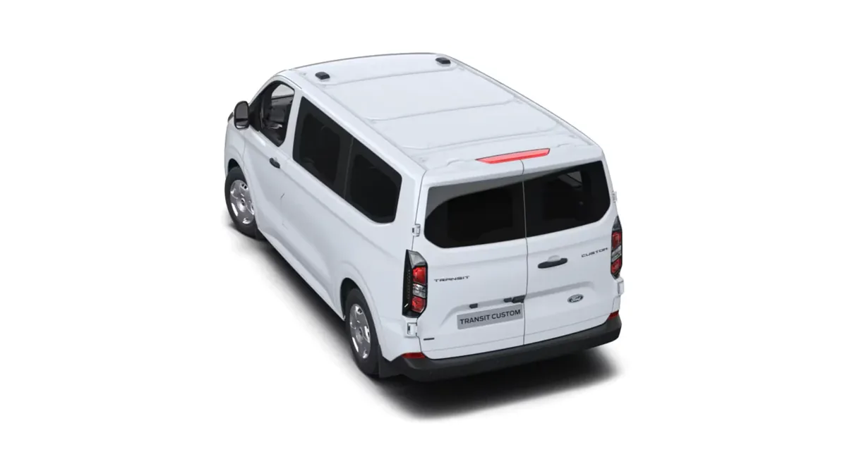 Ford TRANSIT Kombi 2.5 Duratec PHEV 171 340 L1 Trend en renting para particulares en Sevilla — Trasera