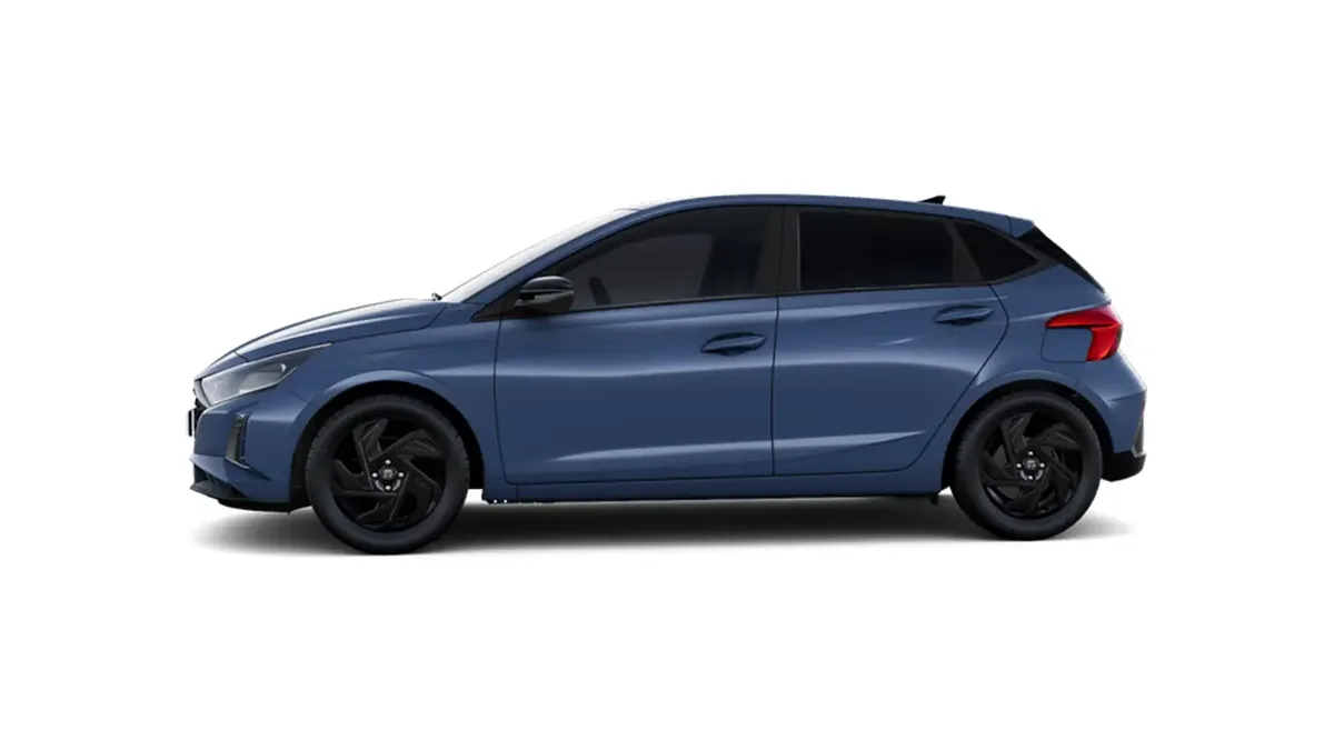 Hyundai i20 1.0T Black Line 90cv MY26 en renting para particulares en Sevilla — Trasera
