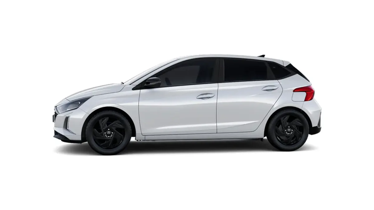 Hyundai i20 1.0T Black Line 90cv MY26 en renting para particulares en Sevilla — Delantera