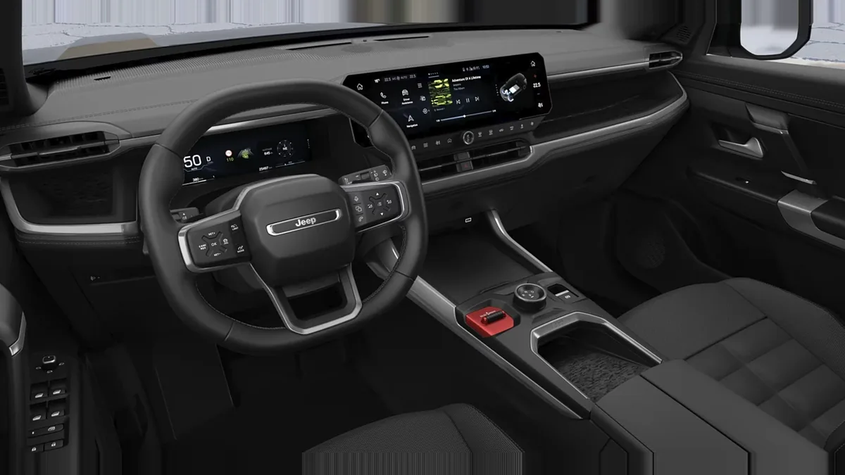 Jeep Compass 1.2 MHEV Altitude 145CV en renting para particulares en Sevilla — Delantera