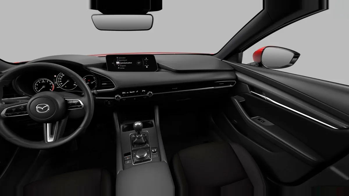 Mazda 3 2.5L e-Skyactiv G MHEV 140CV 6AT Centre-Line RD en renting para particulares en Sevilla — Interior
