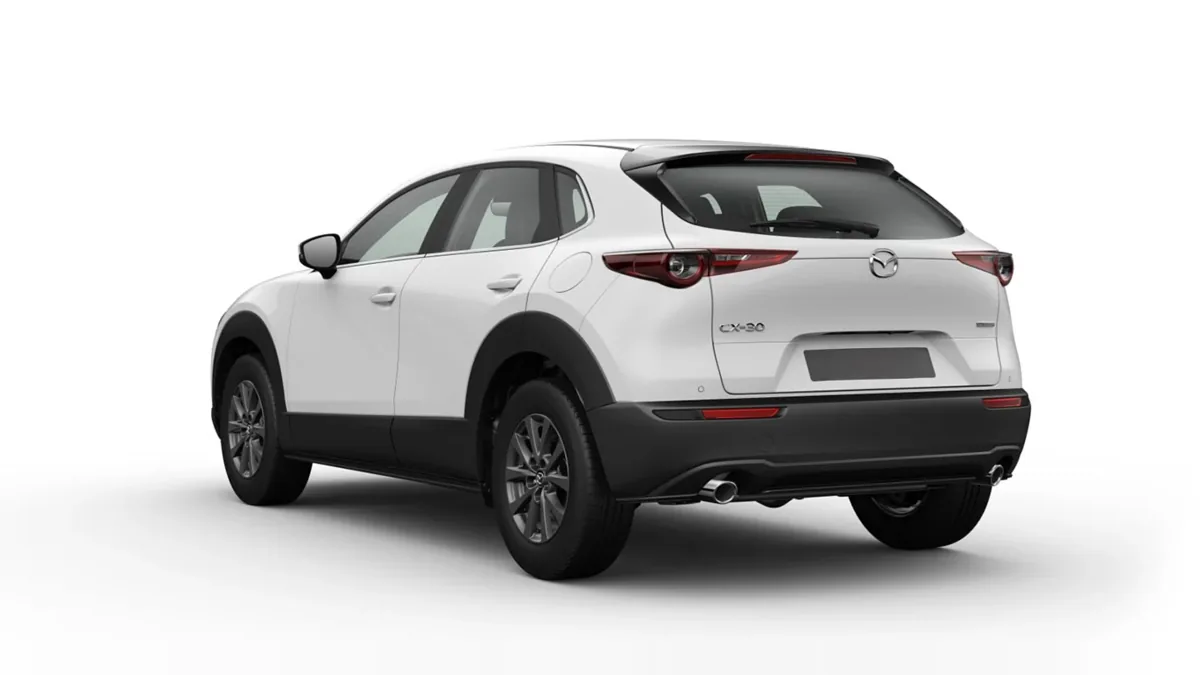 Mazda CX 30 2.5L e-SkyAct G MHEV 103kW Prime-Line en renting para particulares en Sevilla — Trasera