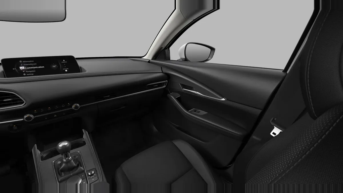 Mazda CX 30 2.5L e-SkyAct G MHEV 103kW Prime-Line en renting para particulares en Sevilla — Interior