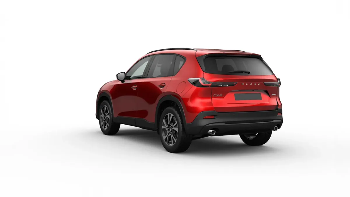 Mazda CX-5 2.5 e-Skyactiv-G MHEV 141cv Centre-Line FWD en renting para particulares en Sevilla — Trasera