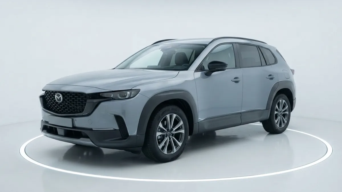 Mazda CX-5 2.5 Sky MHEV 141CV AT FWD Exclusive-Line en renting para particulares en Sevilla — Lateral