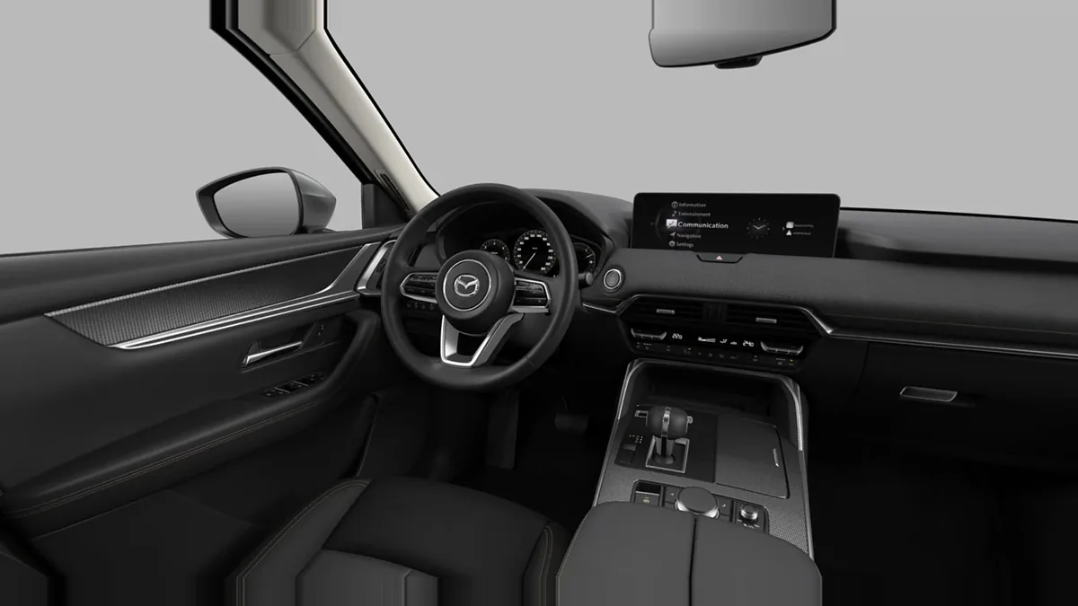 Mazda CX-60 e-Skyactiv D MHEV 8AT RWD Exclusive-Line en renting para particulares en Sevilla — Delantera