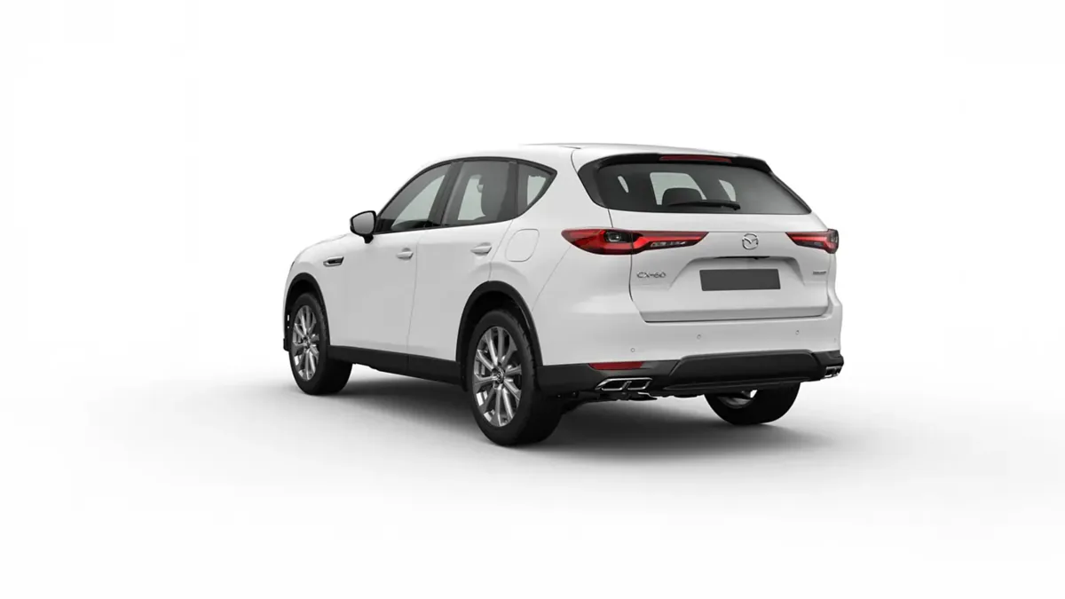 Mazda CX-60 e-Skyactiv MHEV RWD Exclusive-Line II en renting para particulares en Sevilla — Delantera