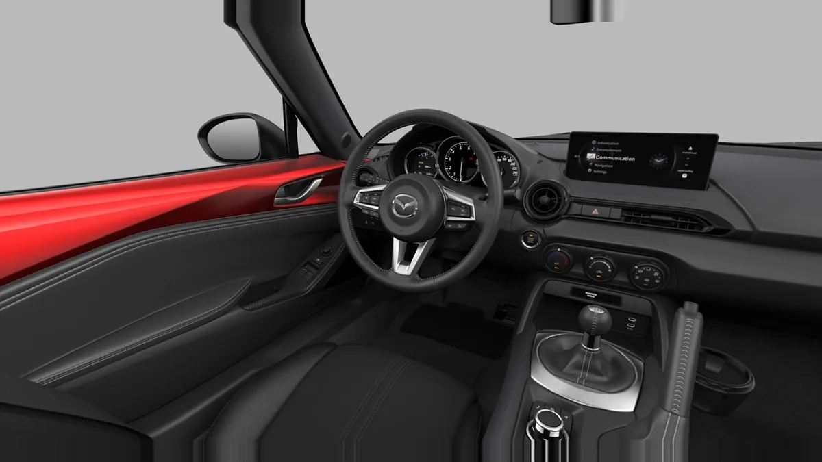 Mazda MX-5 MIATA 1.5 SKYACTIV-G 97kW (132CV) Prime-Line en renting para particulares en Sevilla — Interior