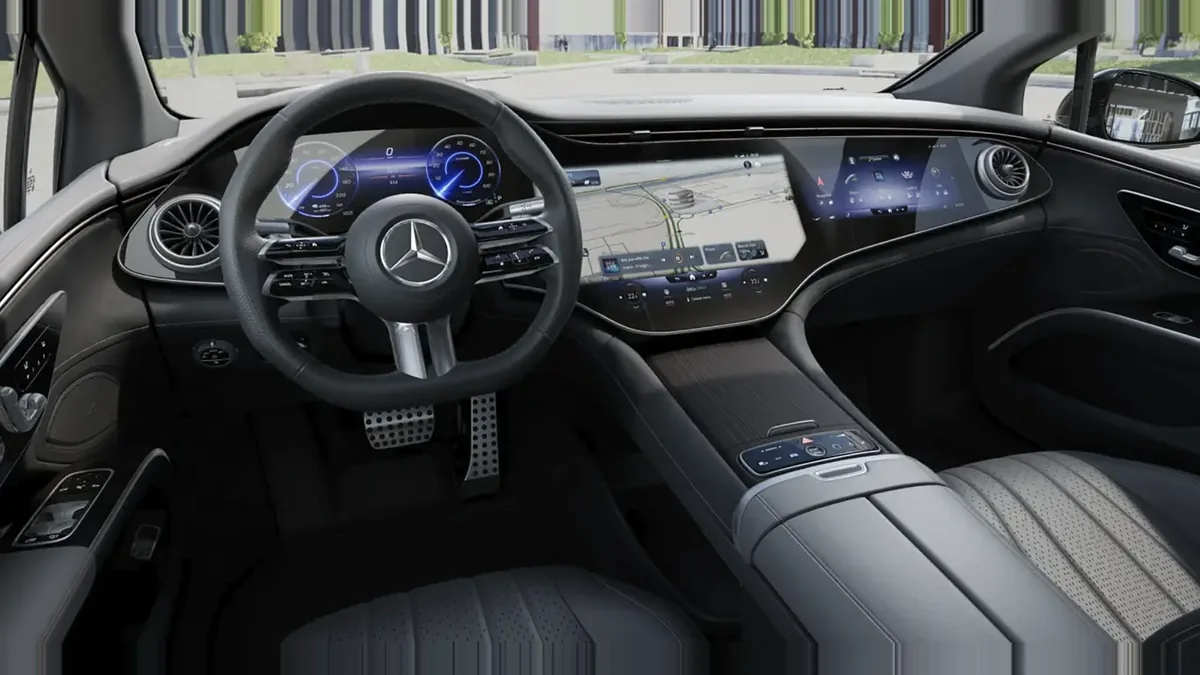 Mercedes-Benz EQS 350 Edition en renting para particulares en Sevilla — Delantera