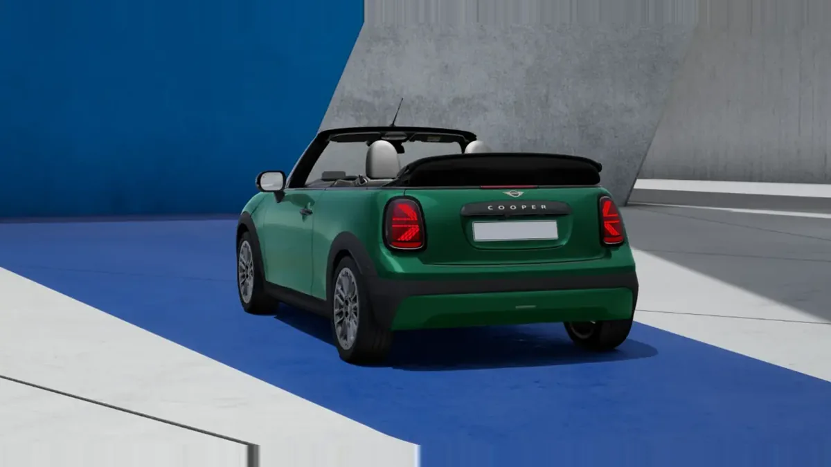 MINI Cooper C Cabrio Classic en renting para particulares en Sevilla — Trasera