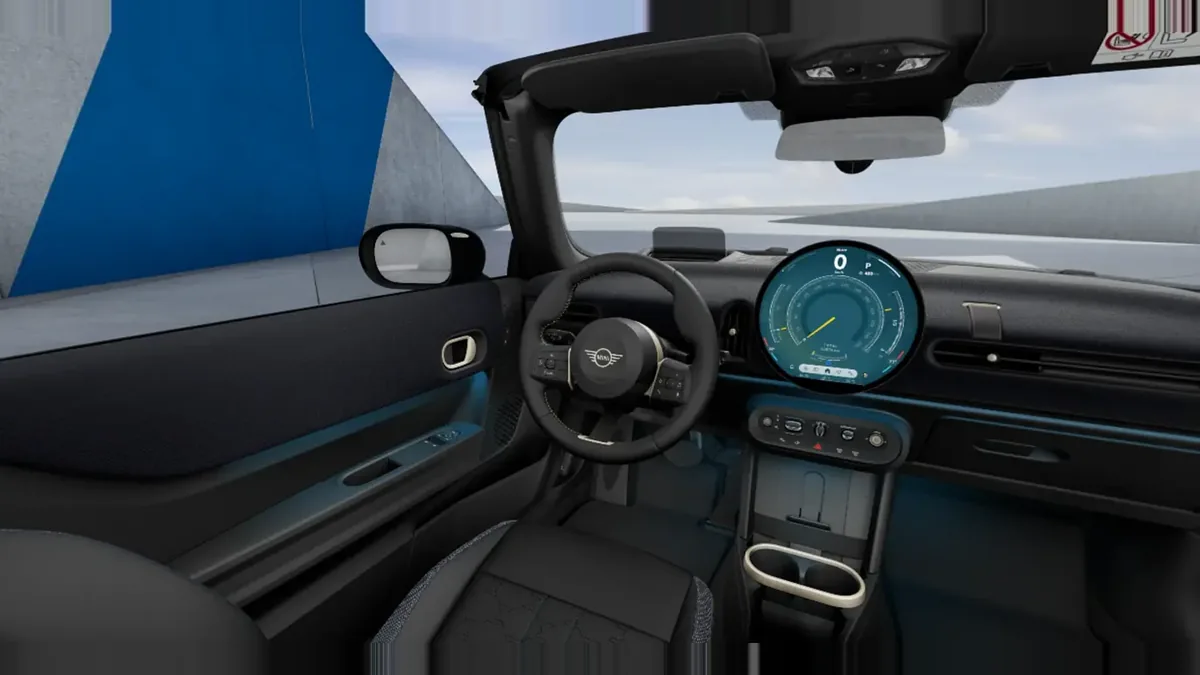 MINI Cooper C Cabrio Classic en renting para particulares en Sevilla — Delantera