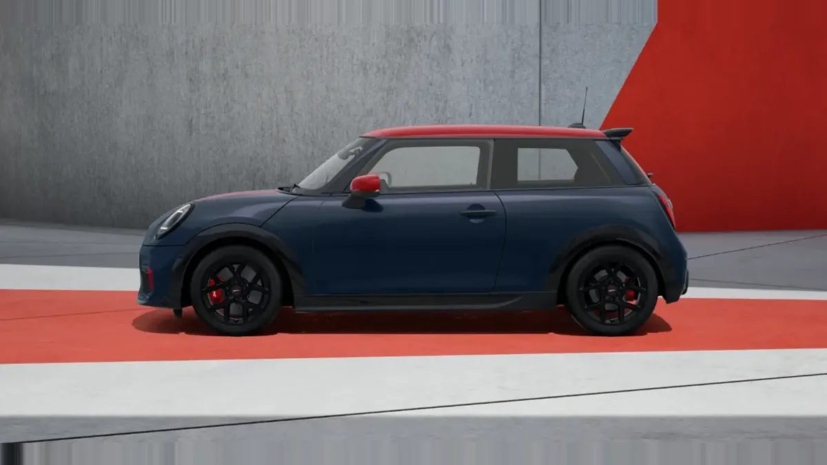 MINI John Cooper Works en renting para particulares en Sevilla — Lateral