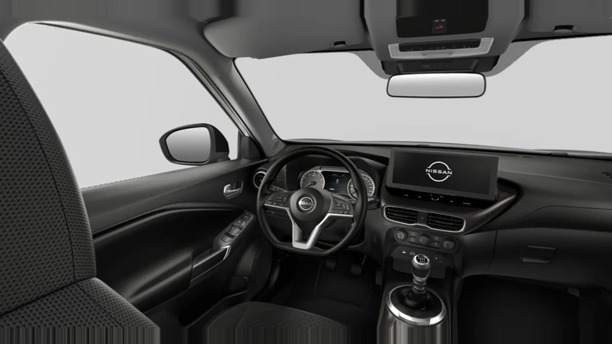 Nissan Juke 1.0 DIG-T 114CV Acenta II en renting para particulares en Sevilla — Delantera