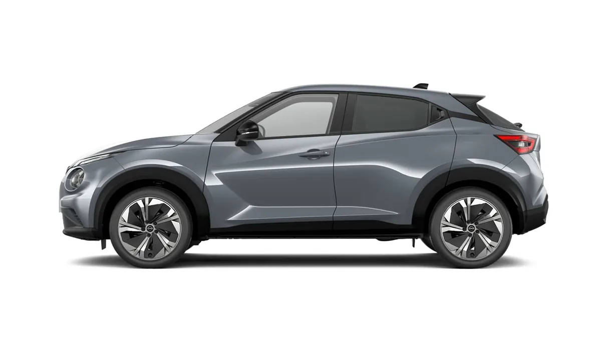 Nissan JUKE HYBRID N-CONNECTA 145CV AUT. en renting para particulares en Sevilla — Lateral