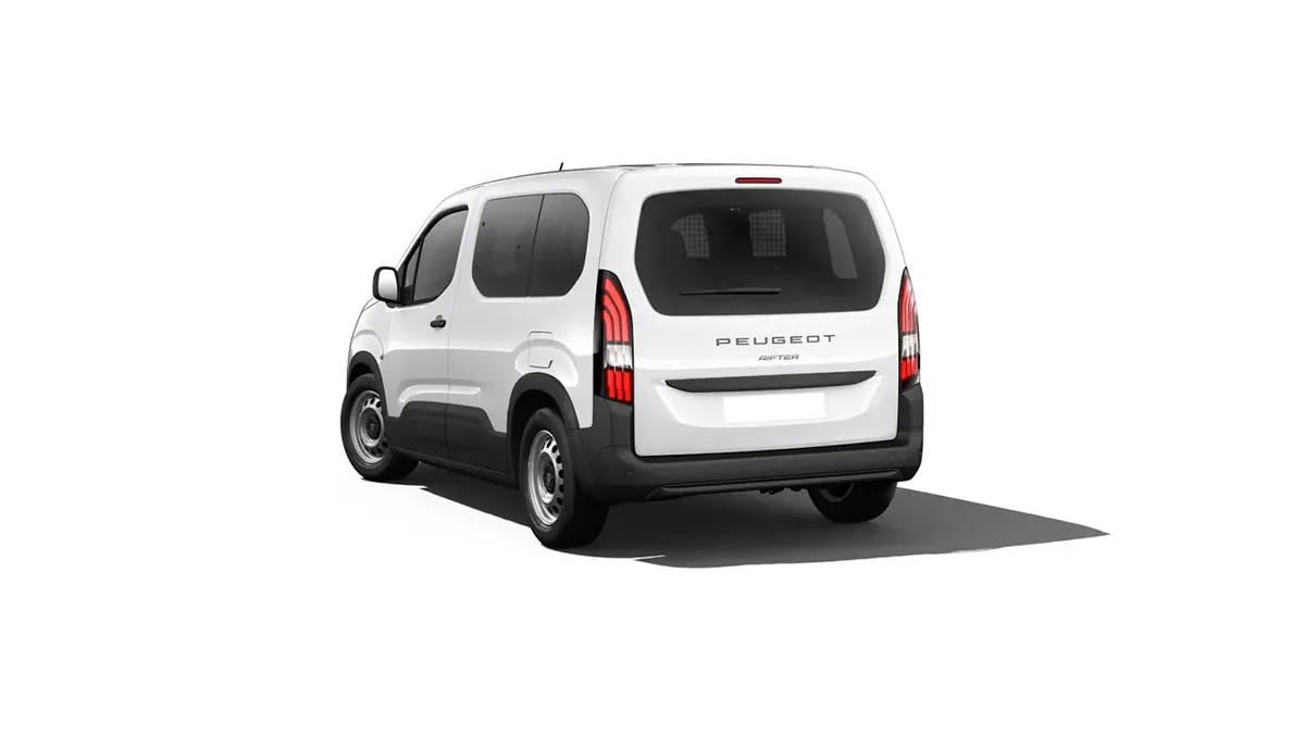 Peugeot Rifter Active Business Standard N1 BlueHDi 100 S&S en renting para particulares en Sevilla — Trasera