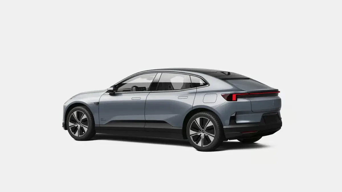 Polestar 4 Long Range Single Motor en renting para particulares en Sevilla — Trasera