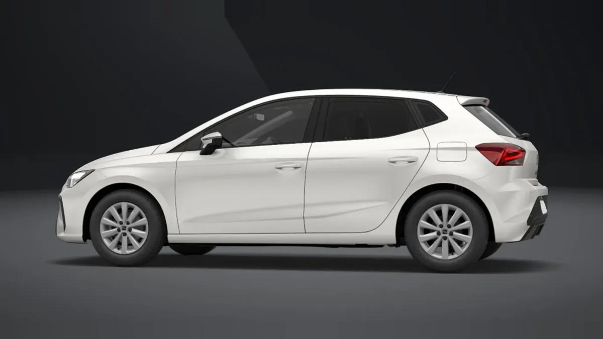 SEAT Ibiza 1.0 TSI Start/Stop Style+ (95CV) en renting para particulares en Sevilla — Lateral