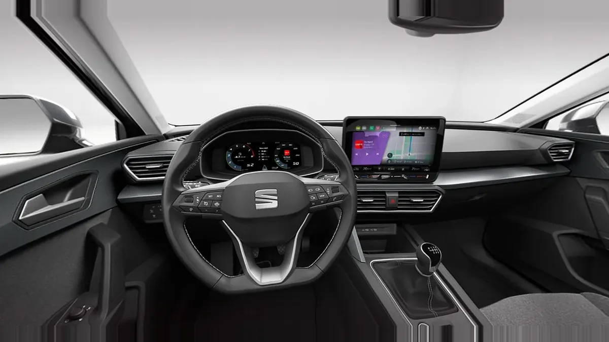 SEAT León 2.0 TDI CR St&Stp XL Fleet Pack en renting para particulares en Sevilla — Delantera