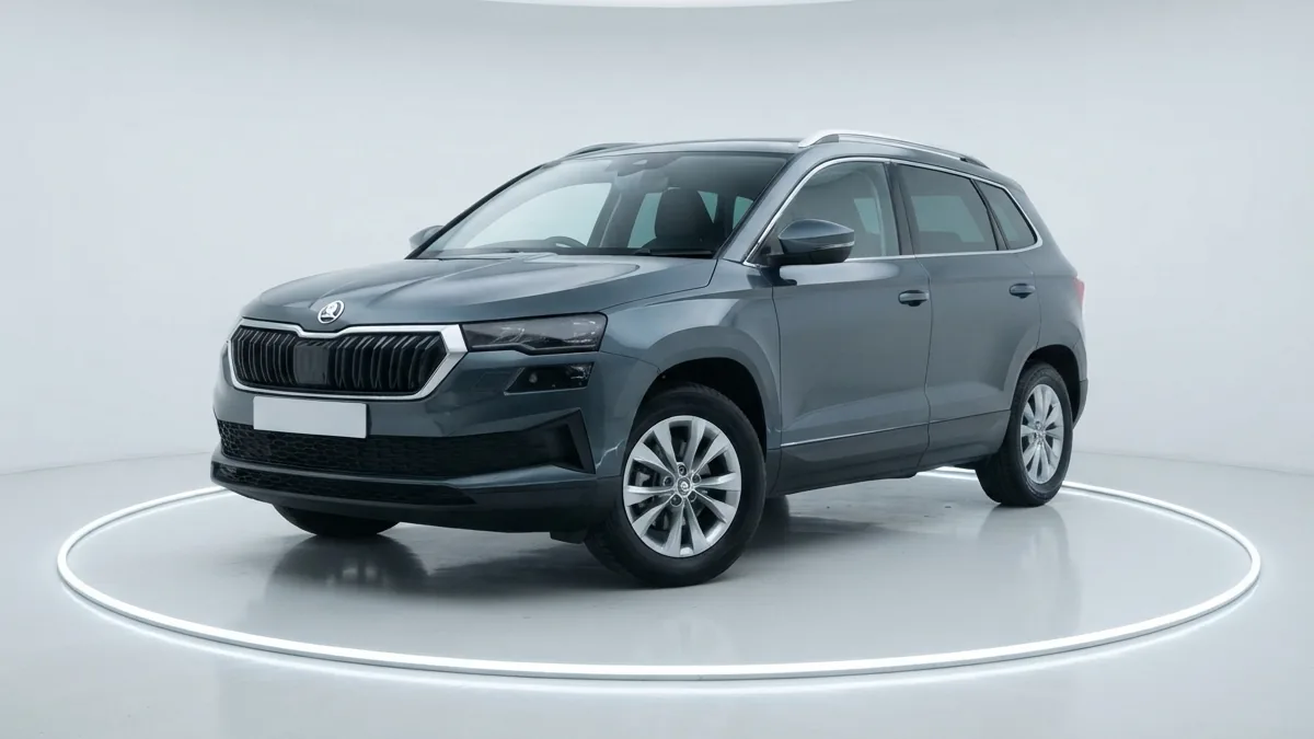 Škoda Karoq Selection 2.0 TDI 150cv 4x4 DSG en renting para particulares en Sevilla — Lateral
