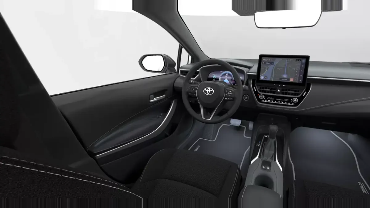 Toyota Corolla 140H Active en renting para particulares en Sevilla — Interior
