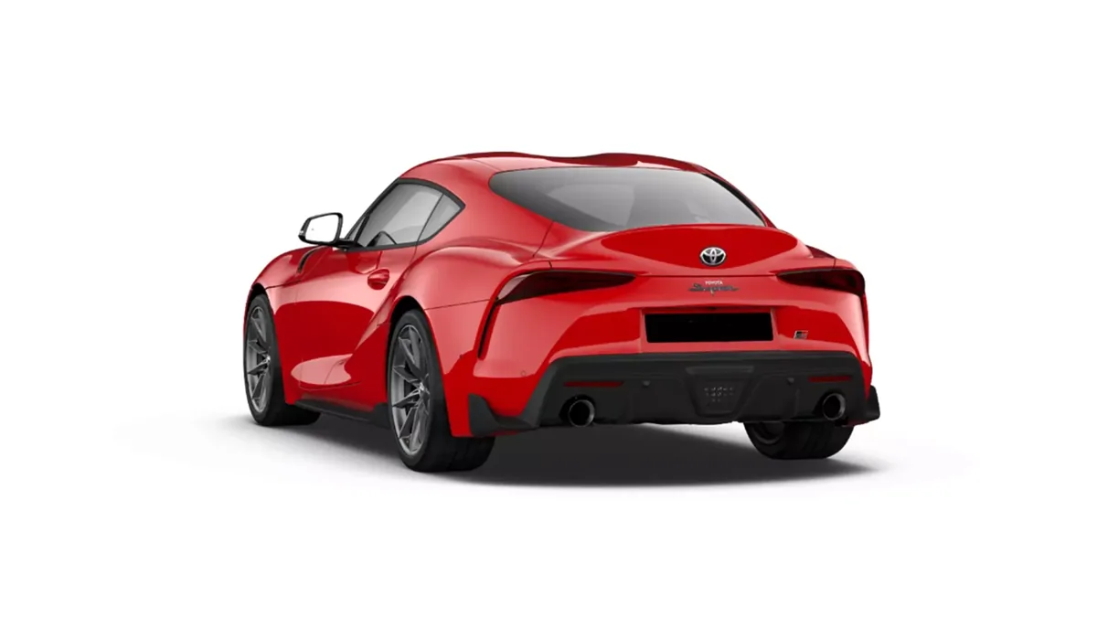 Toyota GR Supra 3.0T 250kW (340CV) Performance AT8 en renting para particulares en Sevilla — Trasera