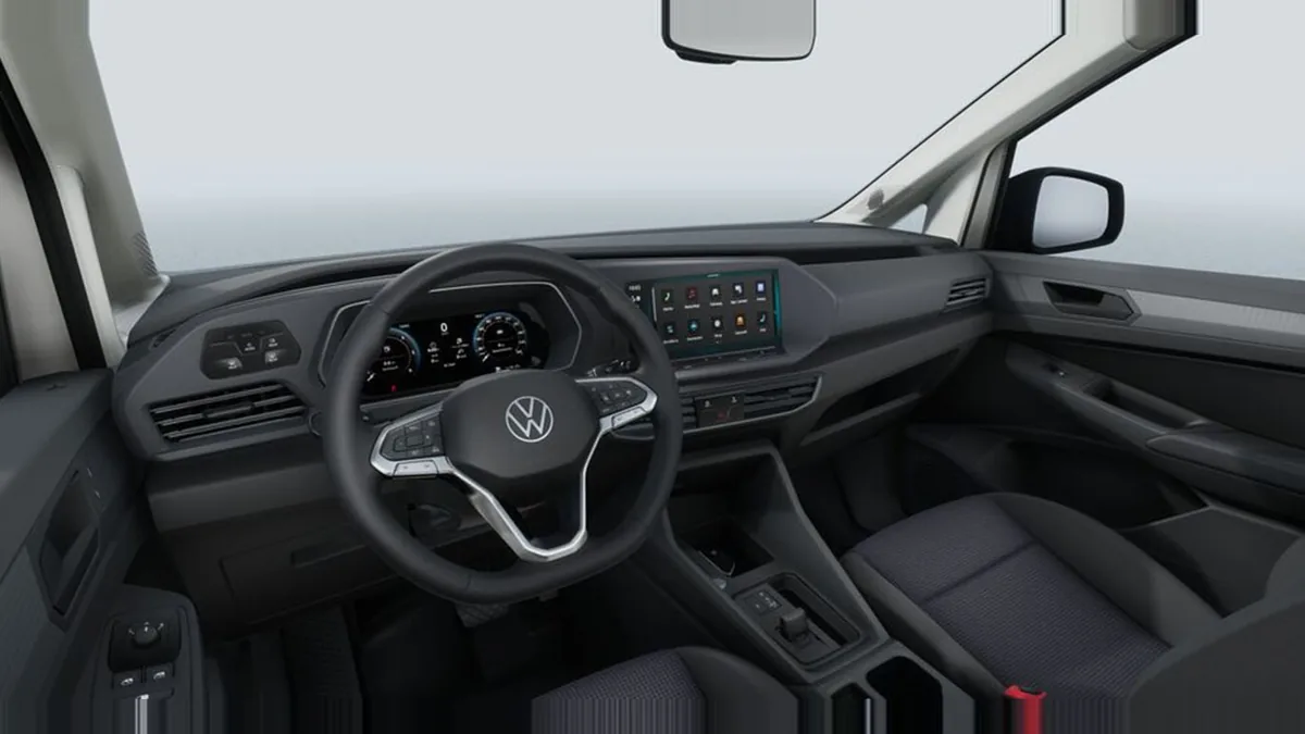 Volkswagen Caddy Cargo PHEV 1.5 TSI eHybrid en renting para particulares en Sevilla — Delantera